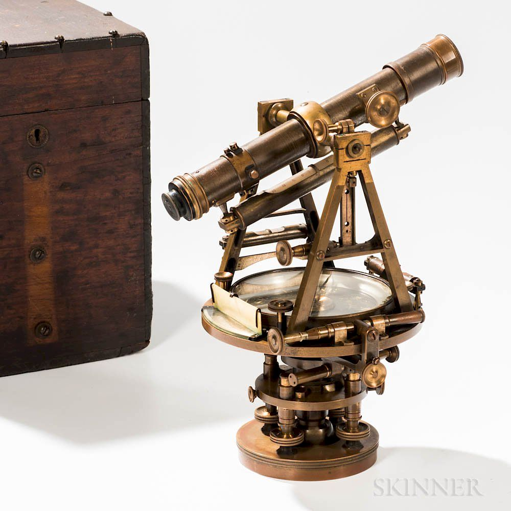 Heller Brightly Surveyor s Transit Heller Brightly Surveyor s Transit