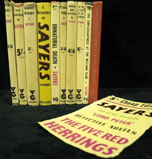 Sayers D L Murder Must Advertise cheap edition and others
