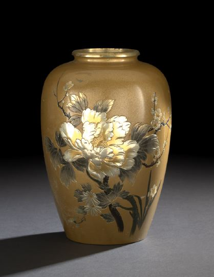 Good Japanese Multi Metal Vase Meiji Period 1868 1912 of