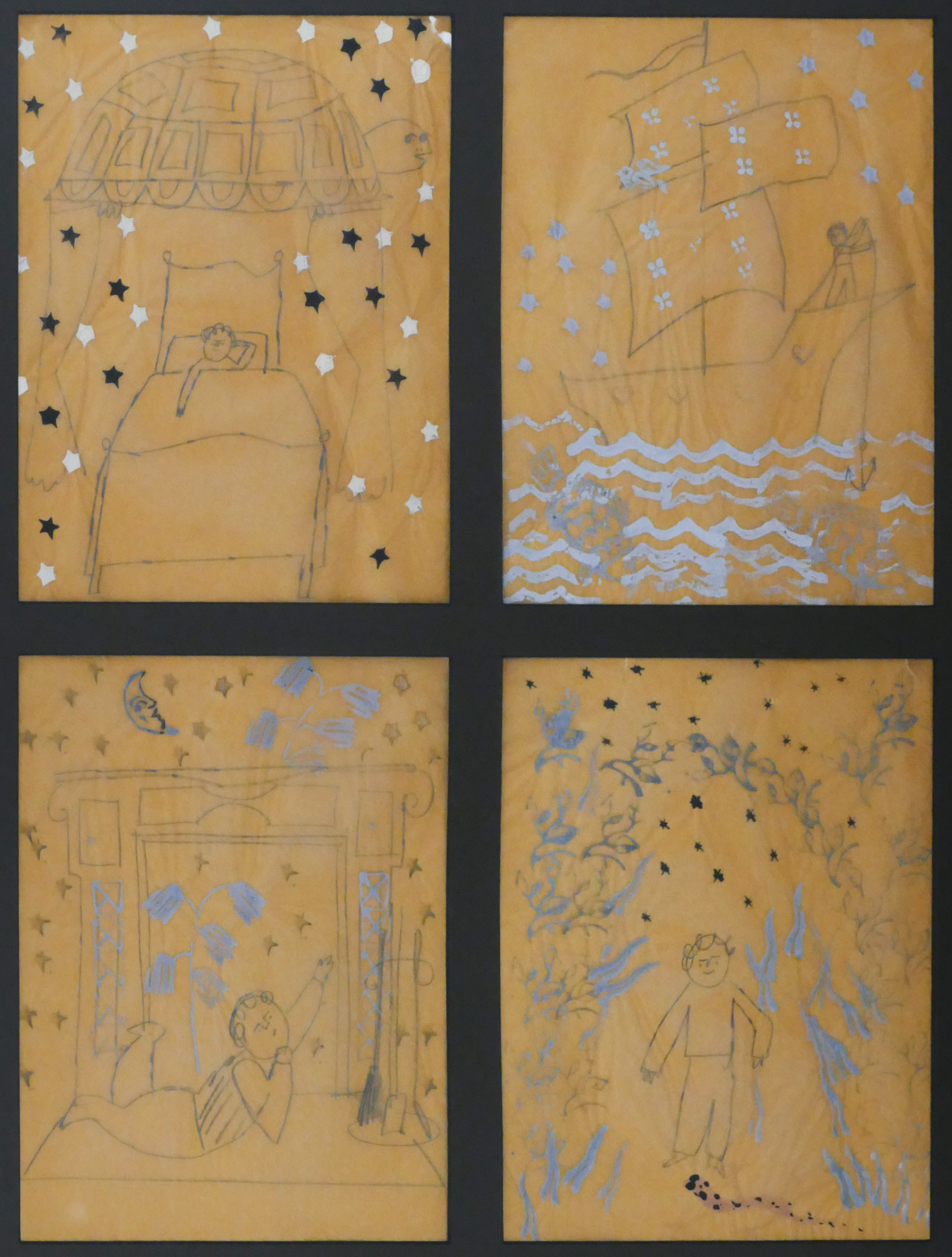Andy Warhol 1928 1987 American Four Children s Book Drawings
