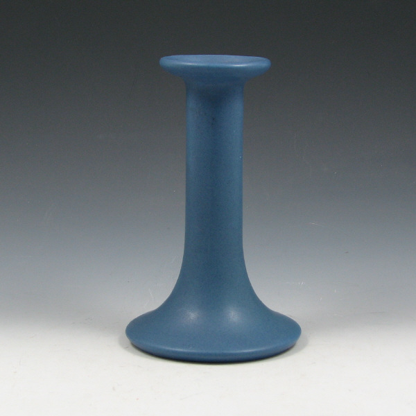 Saturday Evening Girls Paul Revere matte blue candlestick Light markings