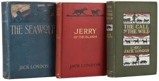London Jack Three early editions in original pictorial cloth The