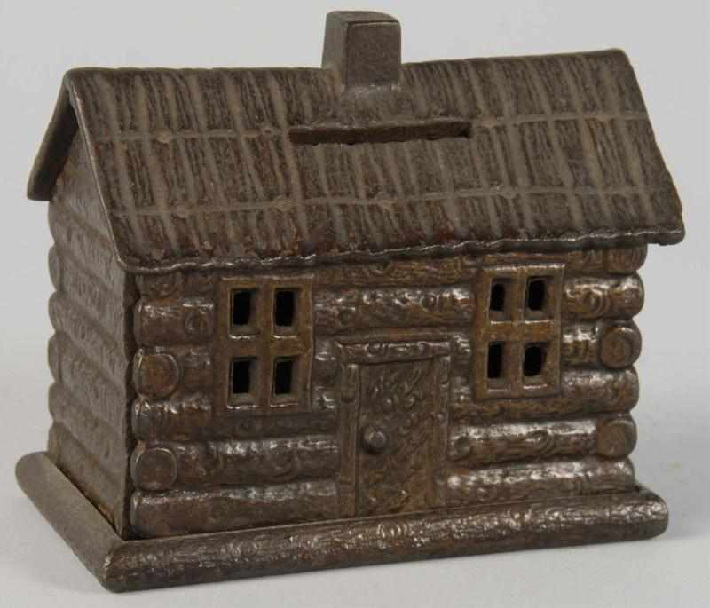 Cast Iron Old Shawneetown Still Bank Description Nice patina Condition