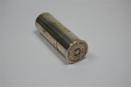 An early 20th century novelty match safe retailed by Asprey