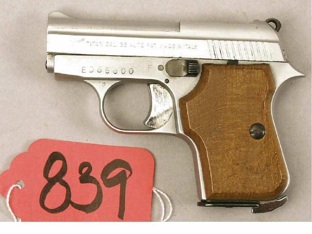 Titan Model 25 25 cal sn ED66800 Stainless steel with