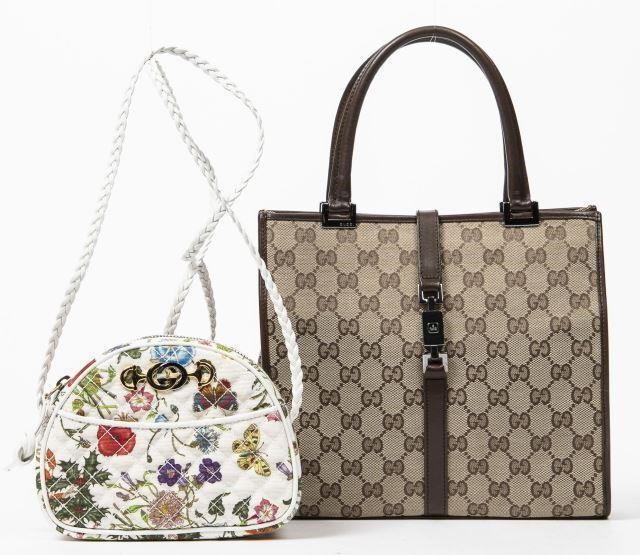 lot of 2 Gucci handbags including 1 limited edition Alessandro
