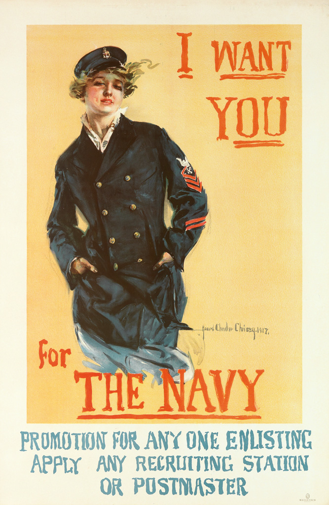 HOWARD CHANDLER CHRISTY 1873 1952 I WANT YOU FOR THE