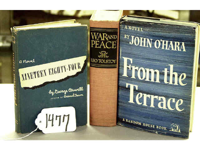 Collection of 3 books including War and Peace The inner