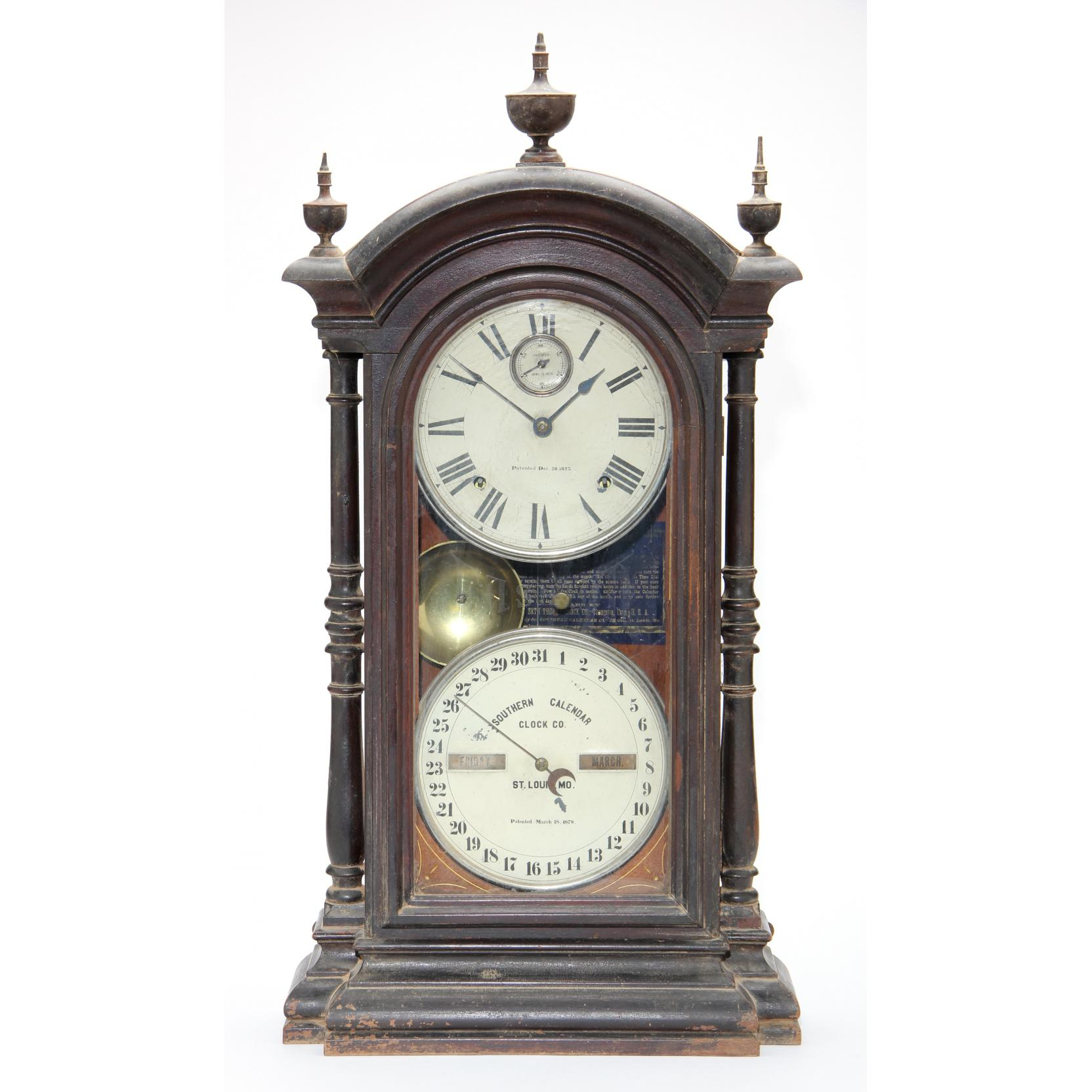 Southern Calendar Fashion Clock Model No 4 made by Seth