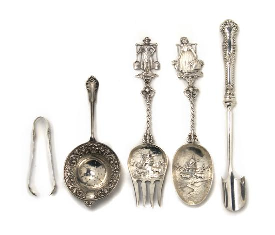 An American Sterling Silver Serving Spoon retailed by Marshall Field