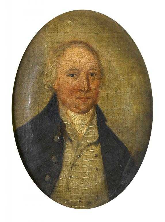 ENGLISH SCHOOL LATE 18TH CENTURY PORTRAIT OF A GENTLEMAN small