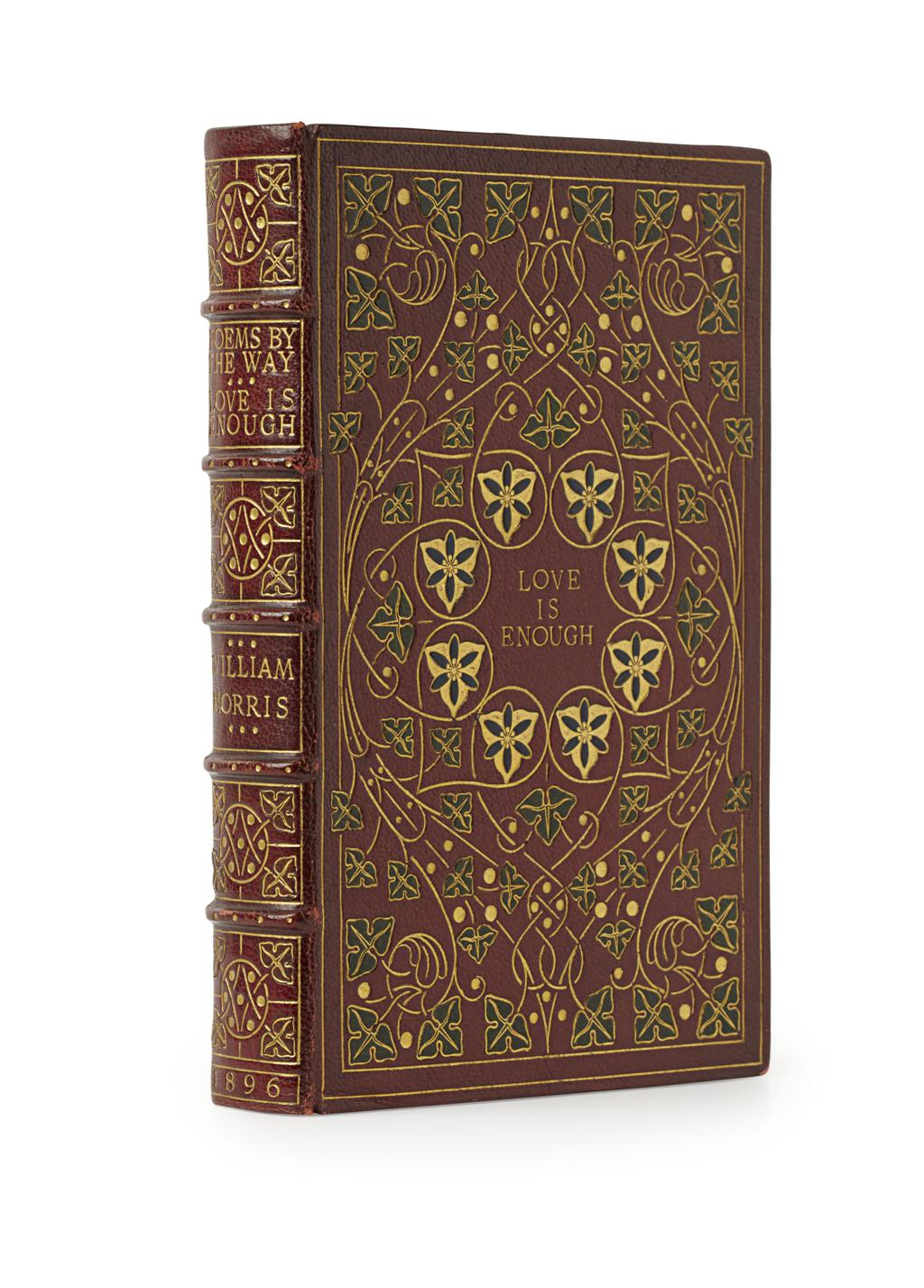 Morris William fine binding Poems by the way Love is