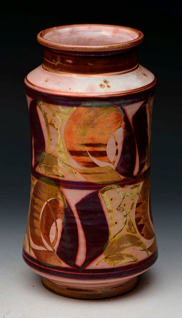 Alan Caiger Smith British b 1930 Albarello 1981 lustre purple