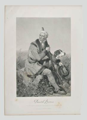 Daniel Boone signed document 26 hand written lines March 13
