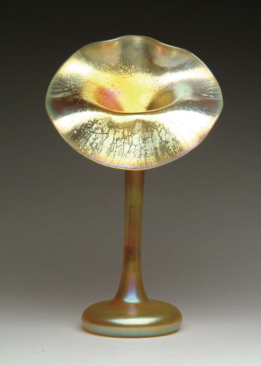 TIFFANY JACK IN THE PULPIT Beautiful Tiffany vase has jack