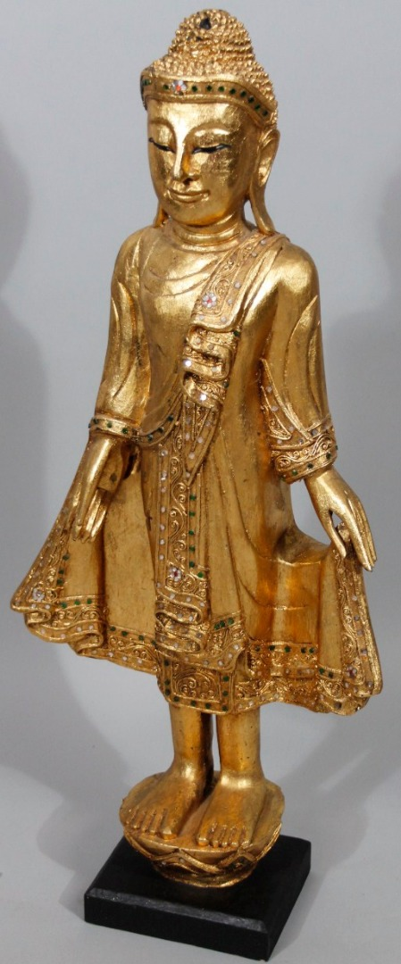 A large figure group of a Hindu God possibly Krishna