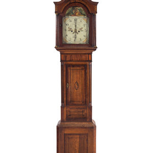 A George Ill Mahogany Tall Case Clock Thomas Mawkes Derby