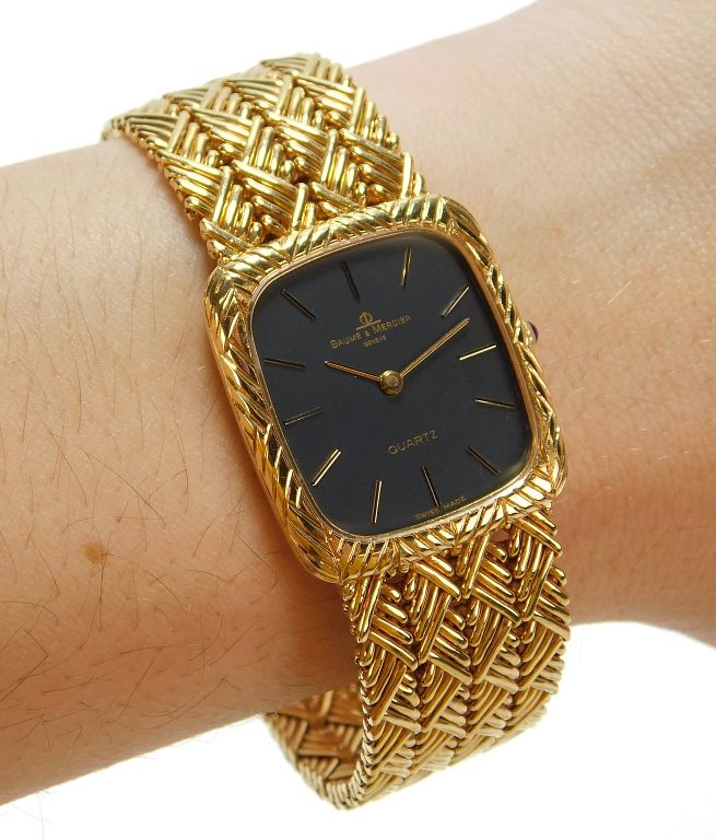 Baume Mercier 14K Gold Lady s or Men s Watch
