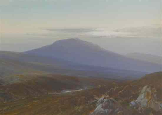 Frederick John Widgery 1861 1942 gouache Sheep s Tor nr