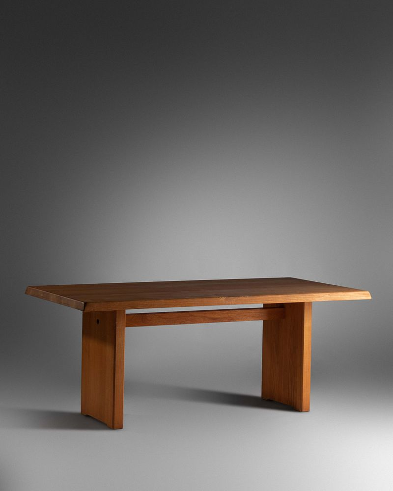 Pierre Chapo French 1927 1987 Special Order Dining Table model
