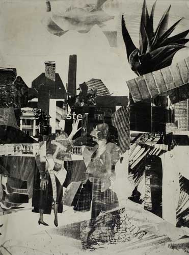 ROMARE BEARDEN 1911 1988 Two Women in a Harlem Courtyard
