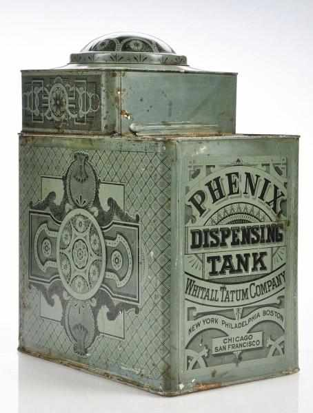 Phenix Dispensing Tank Description Great unusual shaped pre 1900 dispensing