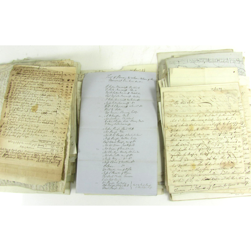 Scott Moncrieff family Large collection of letters mostly from to