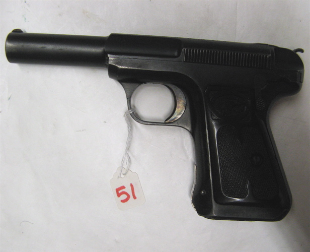 SAVAGE MODEL 1917 SINGLE ACTION SEMI AUTOMATIC PISTOL 380 acp