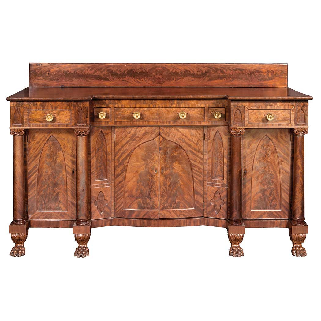 Classical Mahogany Sideboard In the Manner of John Needles Baltimore