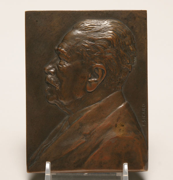 Francois L on Sicard French 1862 1934 profile of the