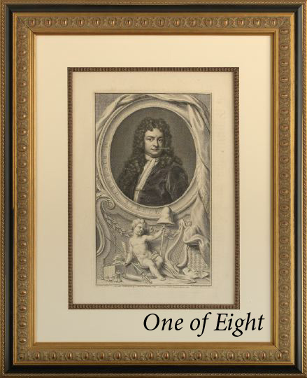 Jacobus Houbraken Dutch 1698 1780 Illustrious Personnages of Great Britain