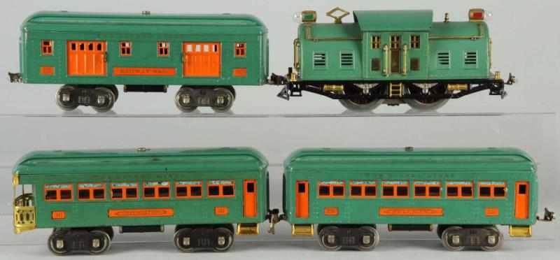 Lionel Standard Gauge No 10 Passenger Train Set American Pre