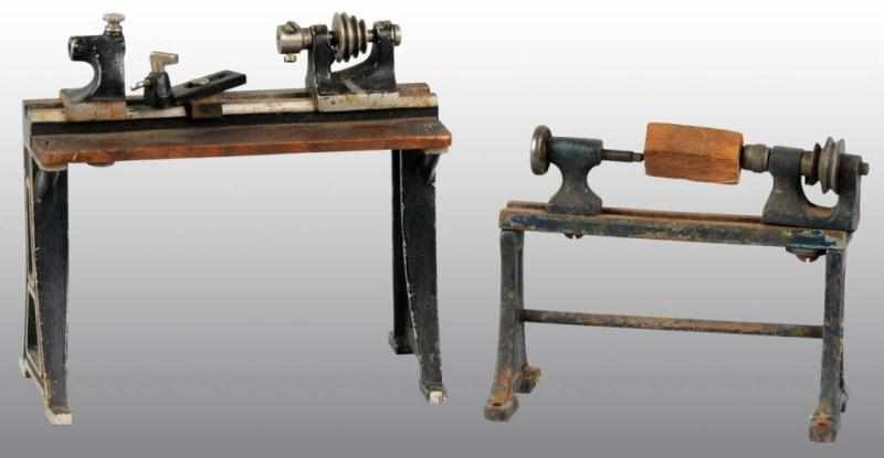 Lot of 2 Lathe Steam Toy Accessories Description German made