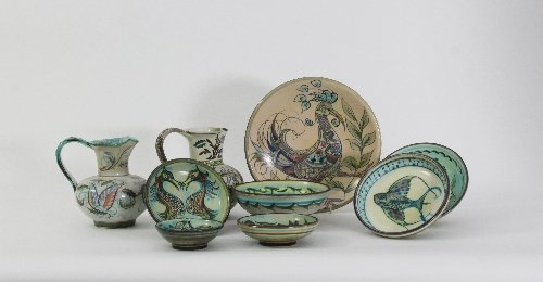 Denby Pottery A collection of pottery by Glyn Colledge comprising