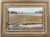 OOC North Shore Salt Marshes unsigned ca 1900 on rough