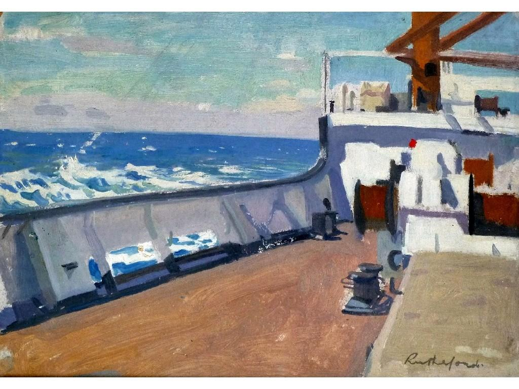 HARRY RUTHERFORD 1903 1985 OIL PAINTING ON BOARD On Board