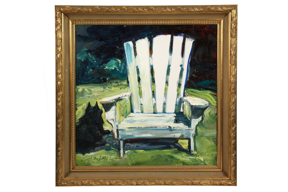 THEODORE TED TIHANSKY ME NJ Contemporary The Little Captain oil