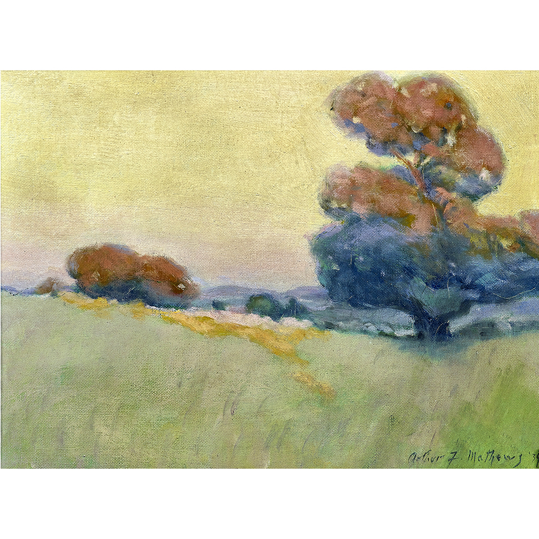 PAINTING ARTHUR FRANK MATHEWS Arthur Frank Mathews American 1860 1945