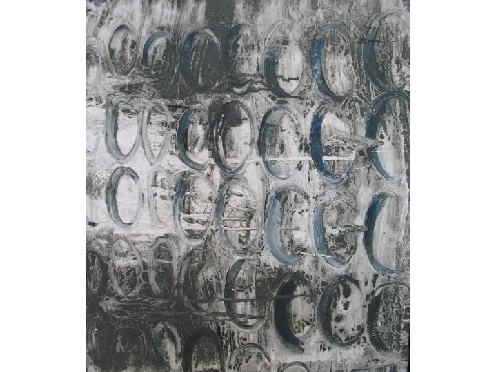 IAN DAVENPORT Rain signed and dated on the reverse 1988