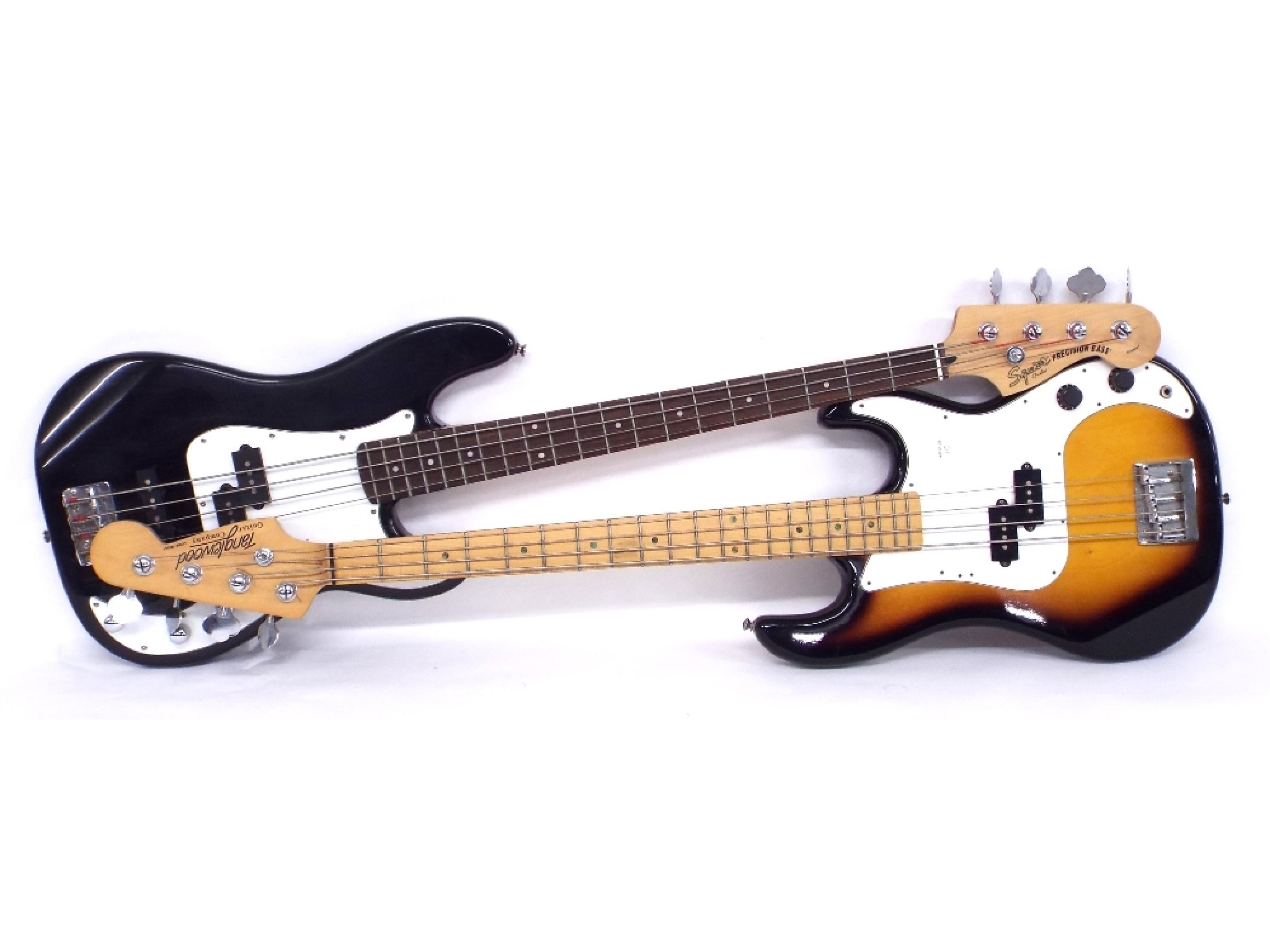 Squier by Fender standard series precision bass guitar made in