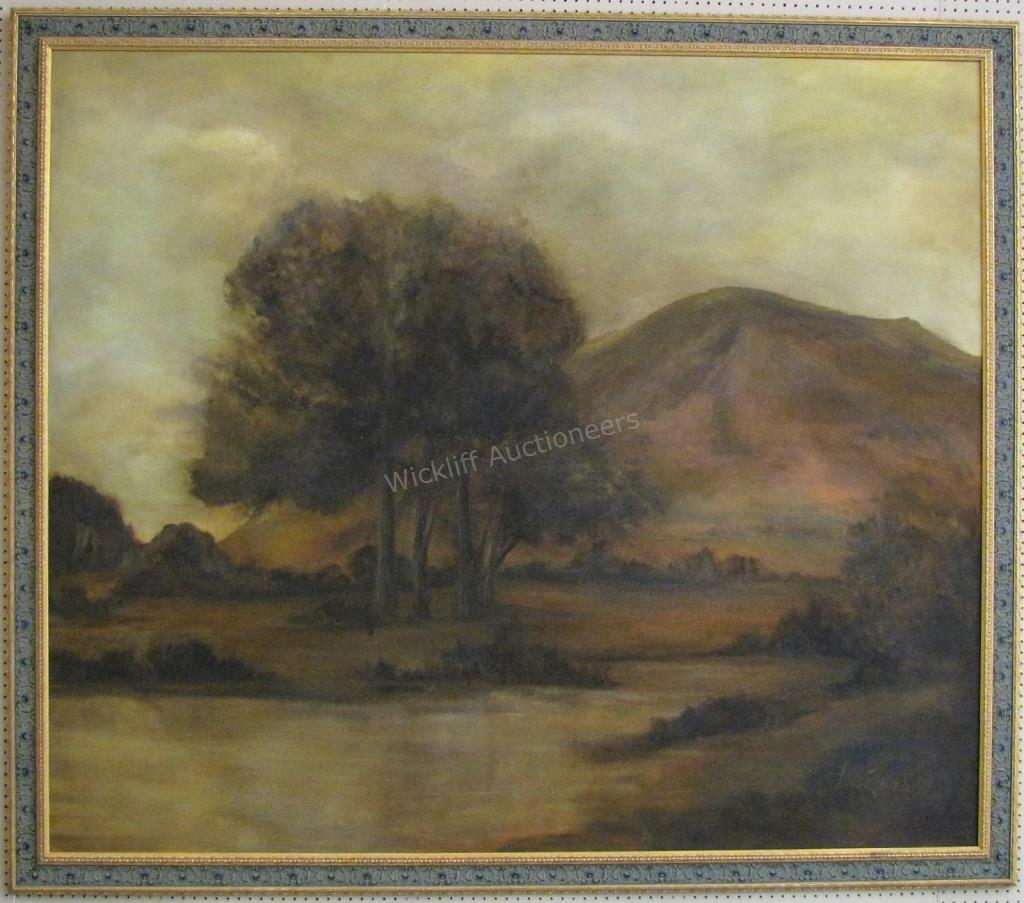 Rawls 20th Century American 84x72 O C signed lower right