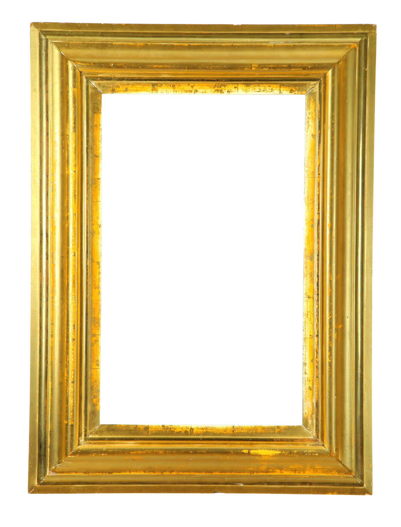 GILT FRAME American 19th century pine Reverse ogee frame 26