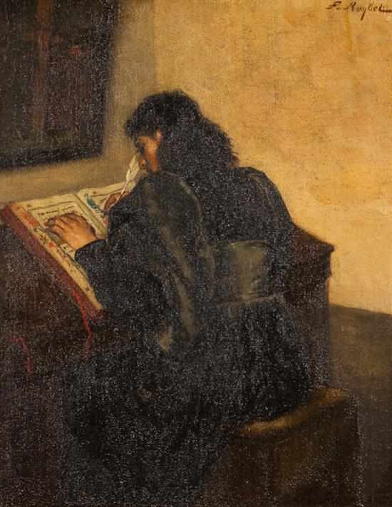 Ferdinand Victor Leon Roybet French 1840 1920 Scribe at Work