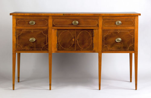 South Carolina Federal mahogany sideboard ca 1800 probably Wilmington with