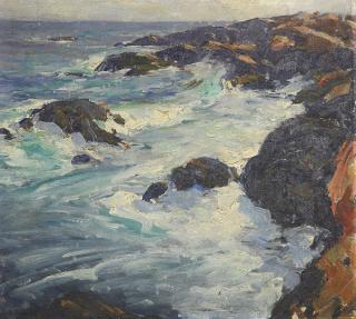 Painting Emile Gruppe Emile Albert Gruppe American 1896 1978 Bass