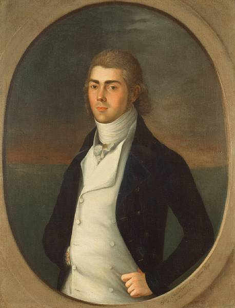 Jos Francisco Xavier de Salazar y Mendoza oil on canvas