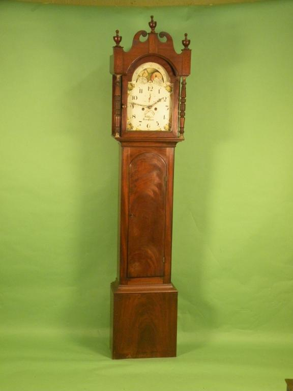 J E Carr Swaffham An early 19thC longcase clock the