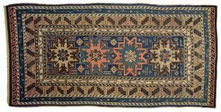 ANTIQUE KAZAK ORIENTAL RUG NORTH CAUCASUS ANTIQUE KAZAK ORIENTAL RUG