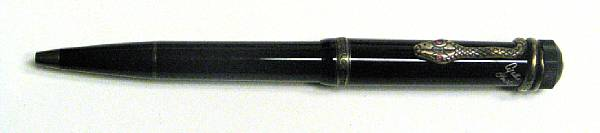 MONTBLANC Resin and Sterling Agatha Christie Writing Set Included in