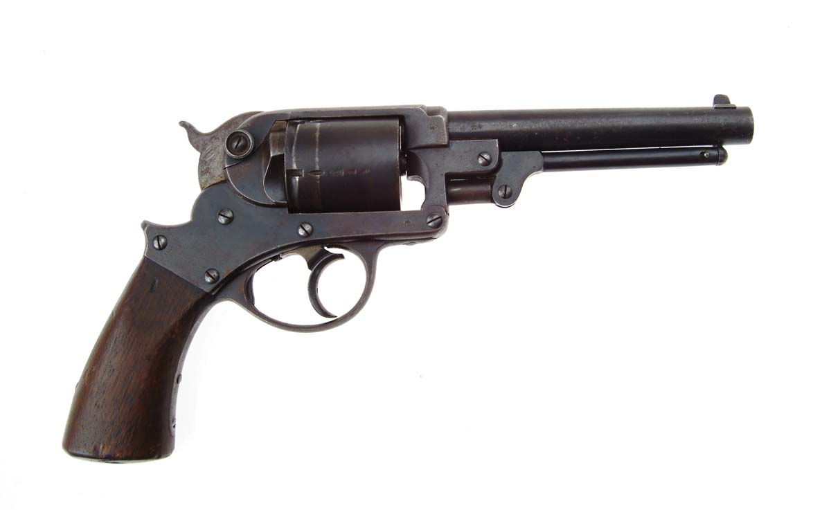 STARR BELGIUM CONVERSION REVOLVER Cal 44CF SN 12211 Built on